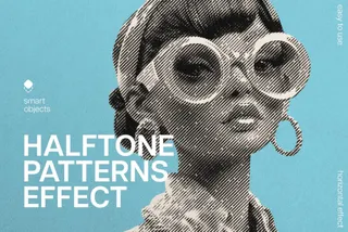 Halftone Patterns Photo Effect
