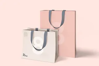 Luxury Box and Bag Mockups