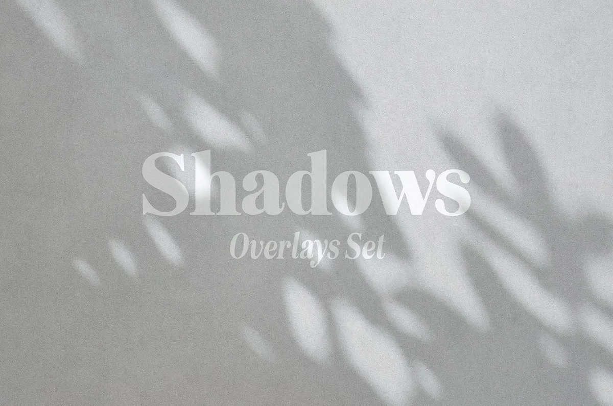 Realistic Shadow Overlays Set