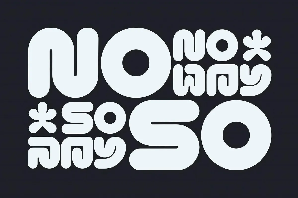 Kiloy — Rounded Techno Font