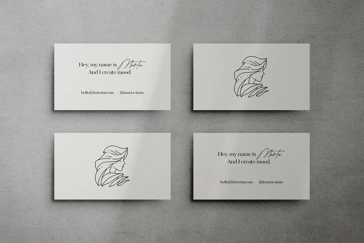 Business Cards Mockup Bundle