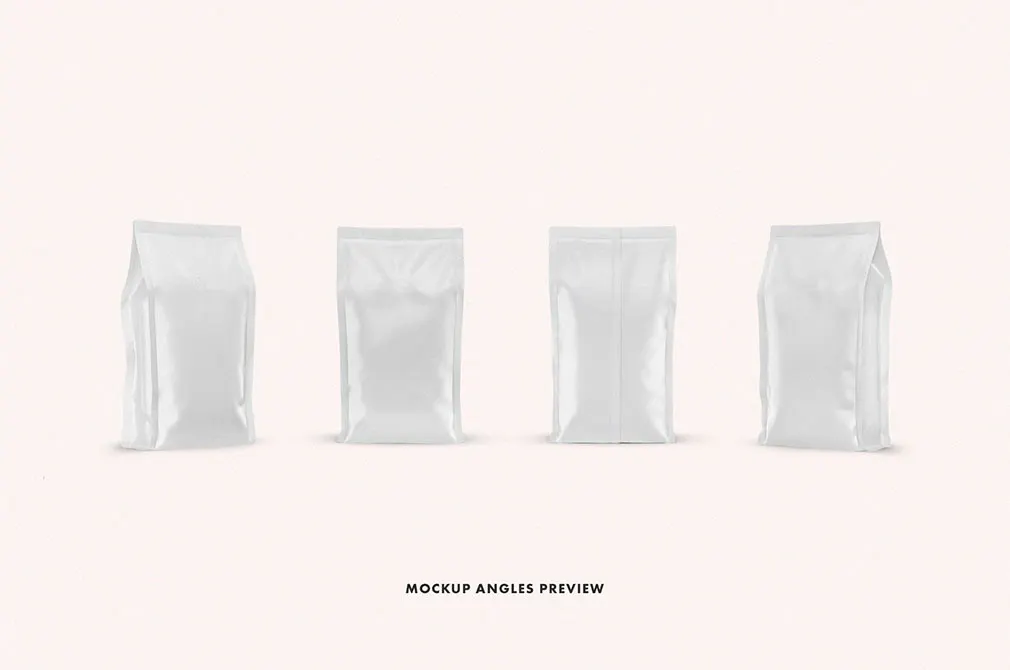 Coffee Bag Mockup Set