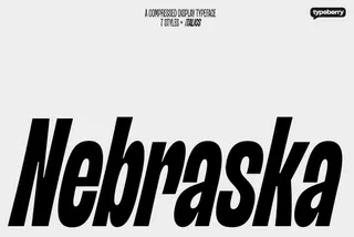 Nebraska - Tall Condensed Display Font Family