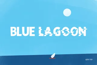 Blue Lagoon Decorative Font