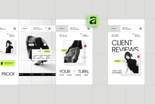 Fashion Client Testimonials Instagram for Affinity
