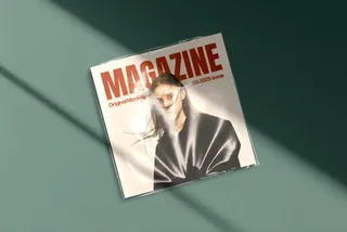 Plastic-Wrapped Magazine Mockup
