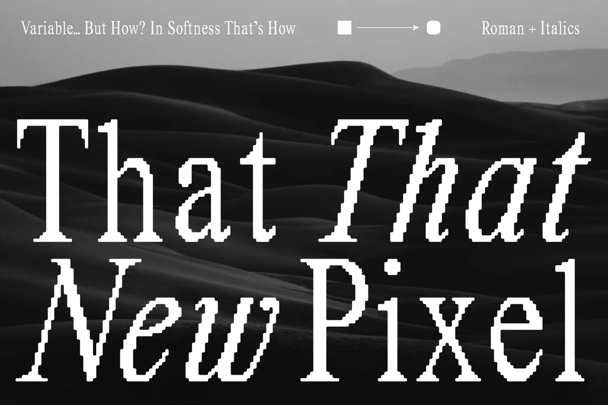 That That New Pixel Font