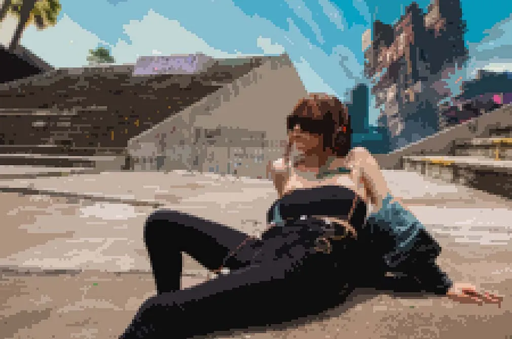 Pixels Photo Effect