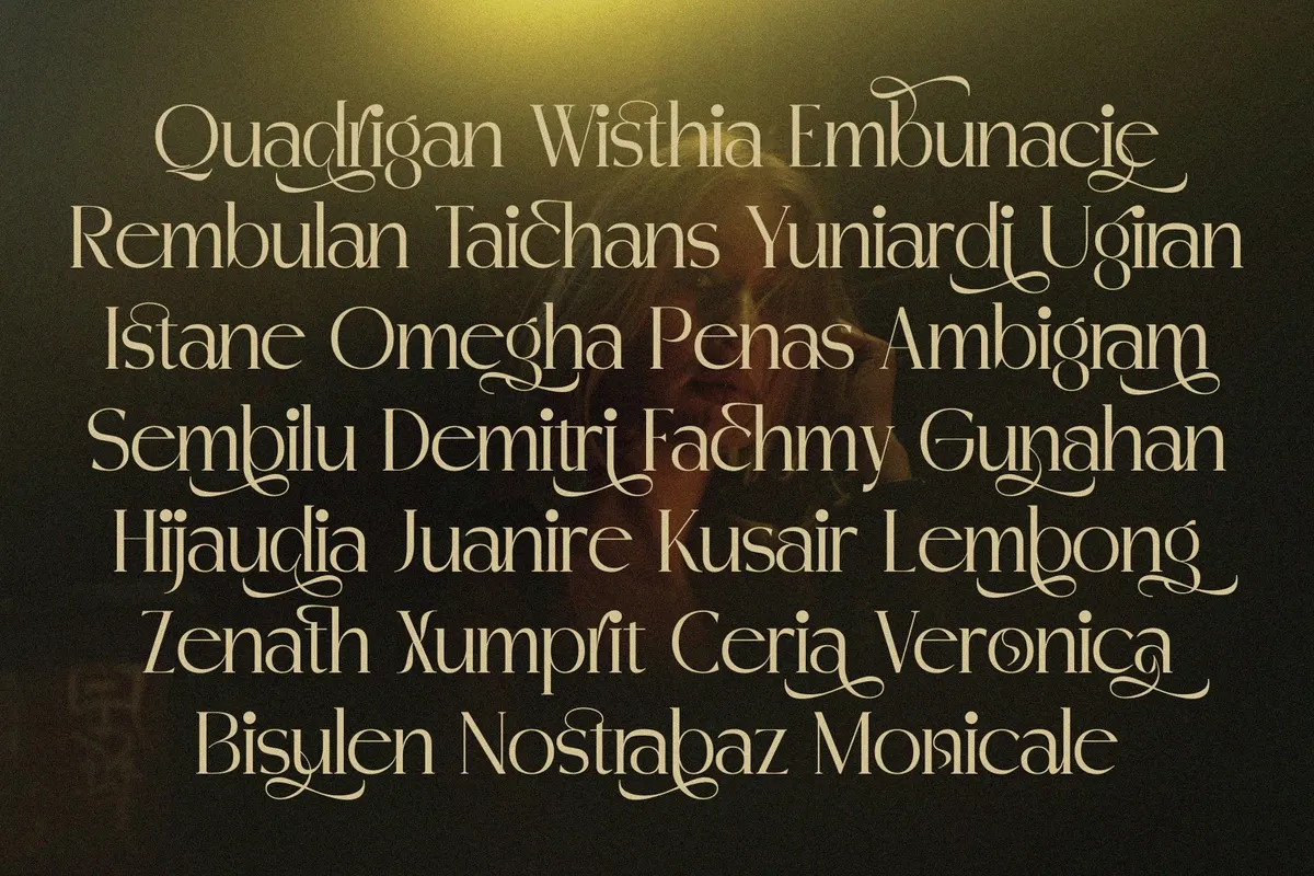MADHIK BAGIMAR — Elegant Luxury Serif Font