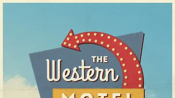 4 Vintage Motel Sign Mockups