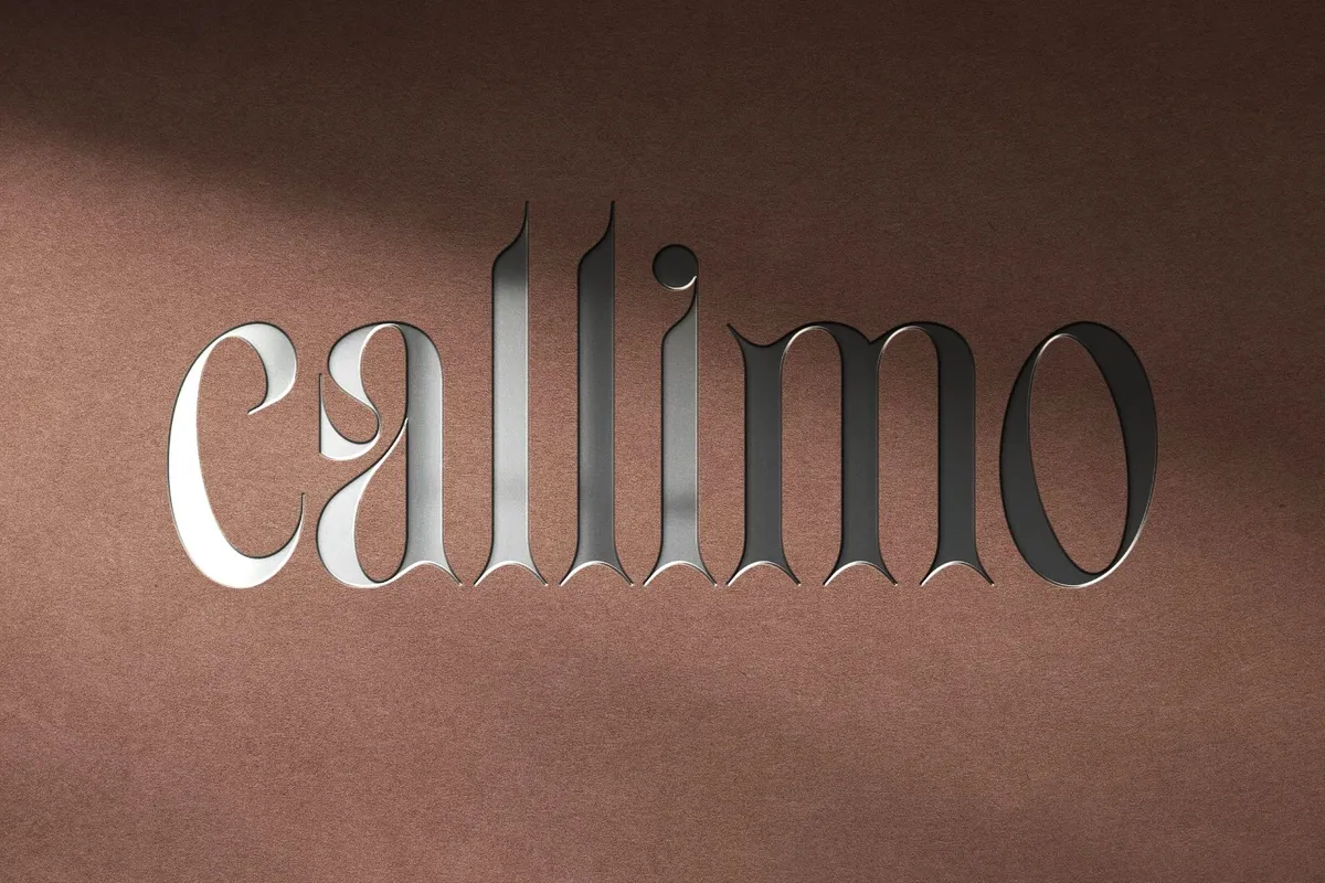 Glossy Debossed Logo Mockup