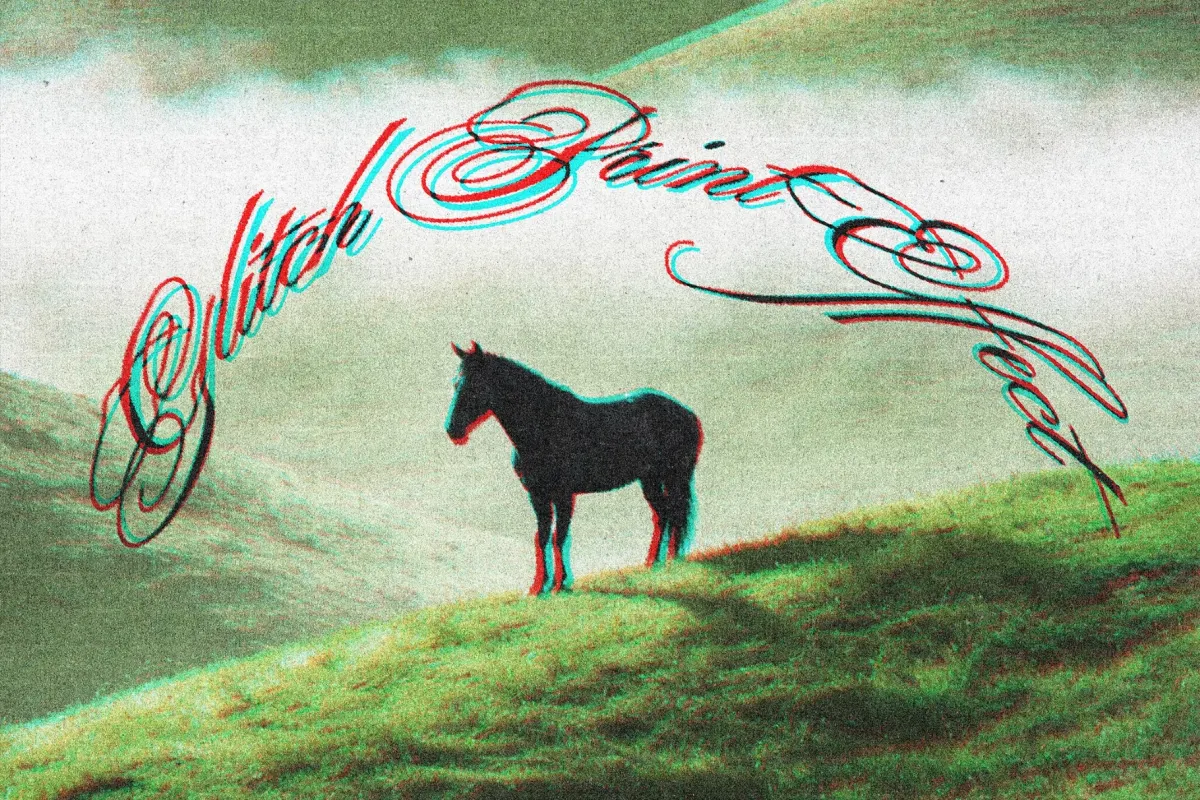 Glitch Print Photo Effect