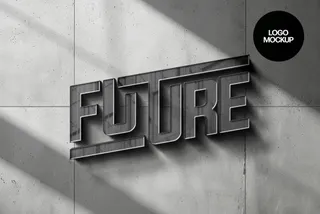 3D Urban Sign Mockup