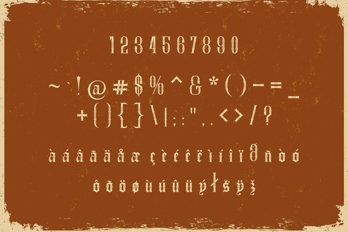 Bronco Bandit - Wild West Typeface