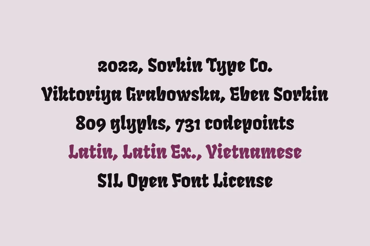 Fruktur - Free Whimsical Gothic Font