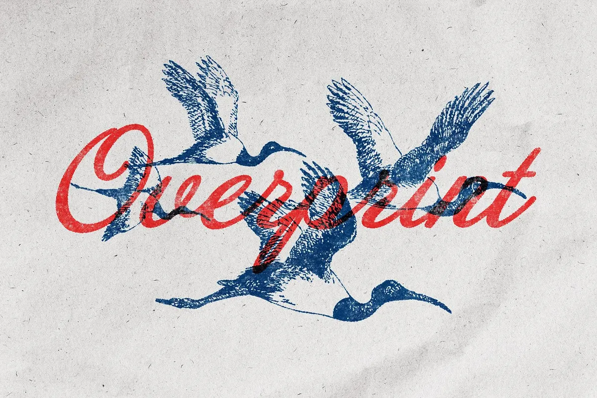Aged Paper Overprint Effect