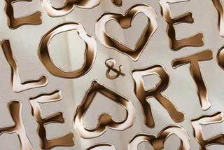 Love & Hearts — Golden SVG Font Pack