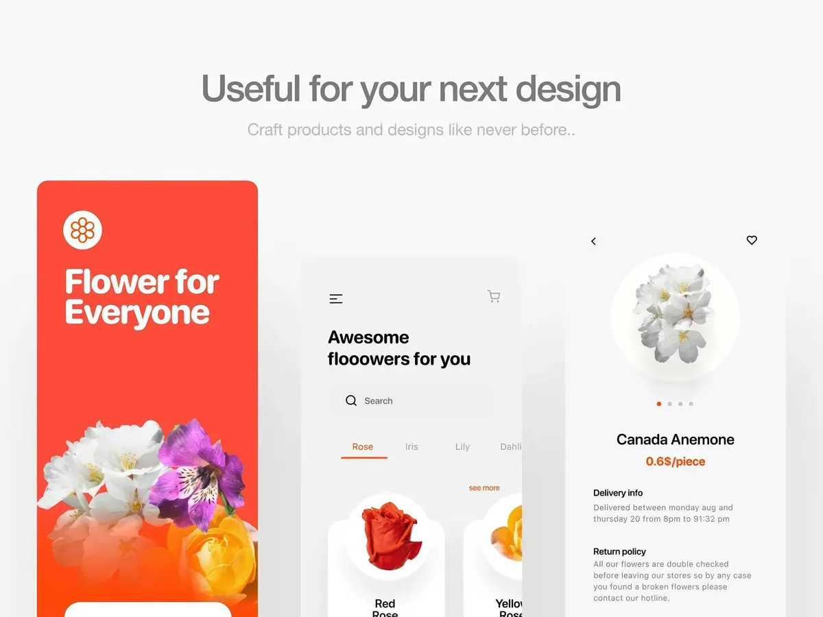 Flora 0.1 — 30 Floral PNGs