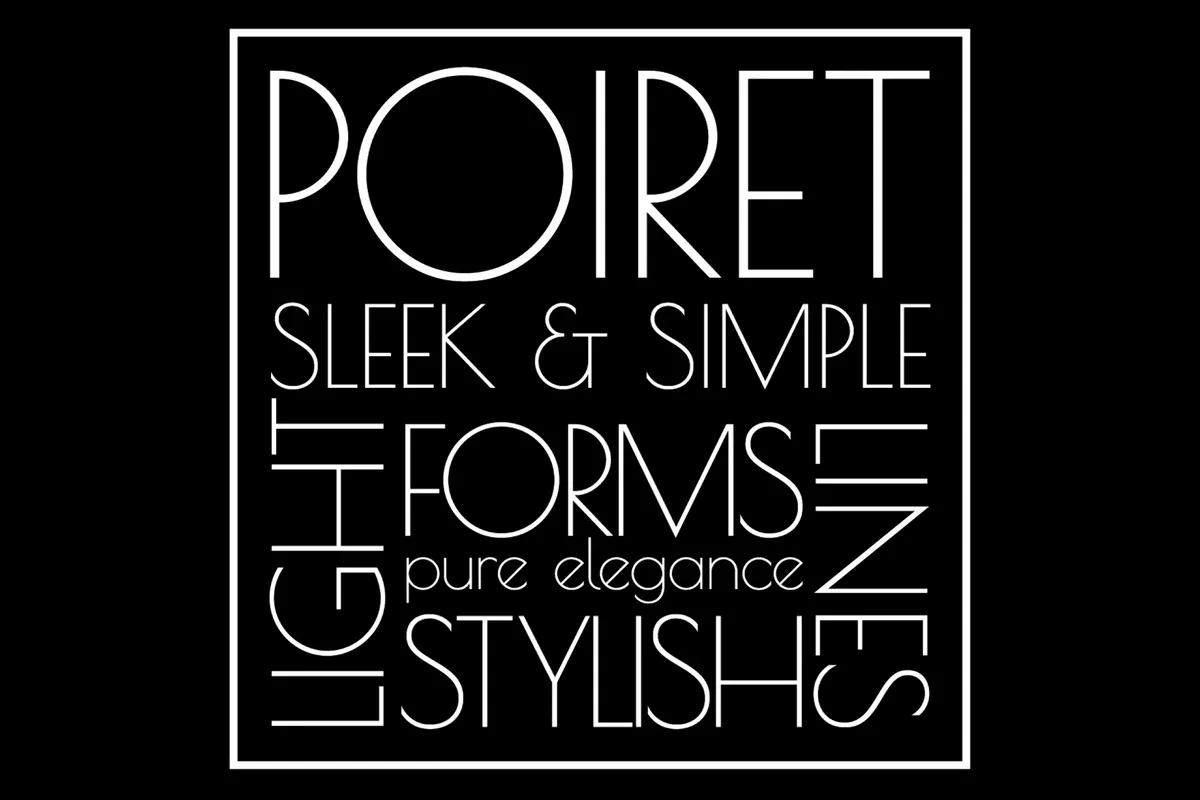 Poiret One Font