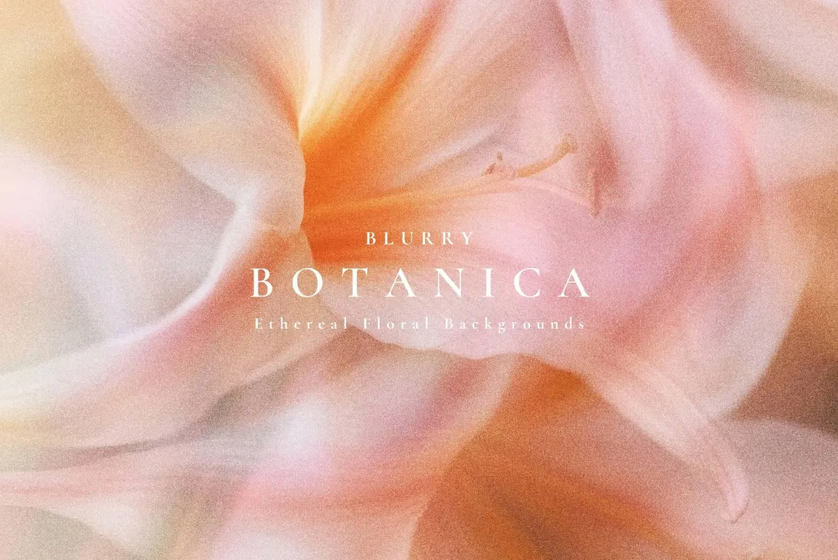 Aesthetic Blurry Floral Backgrounds