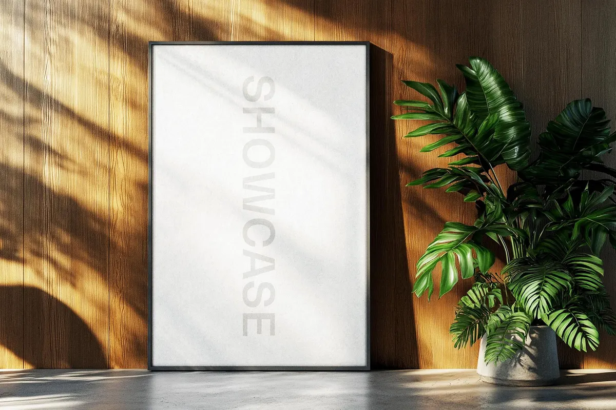 Framed Poster Mockup