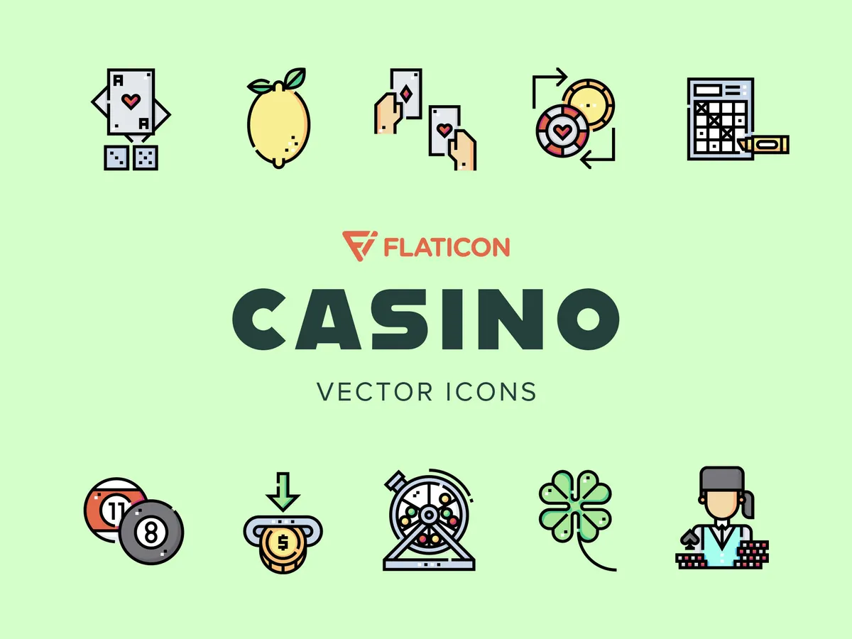 Casino Vector Icons