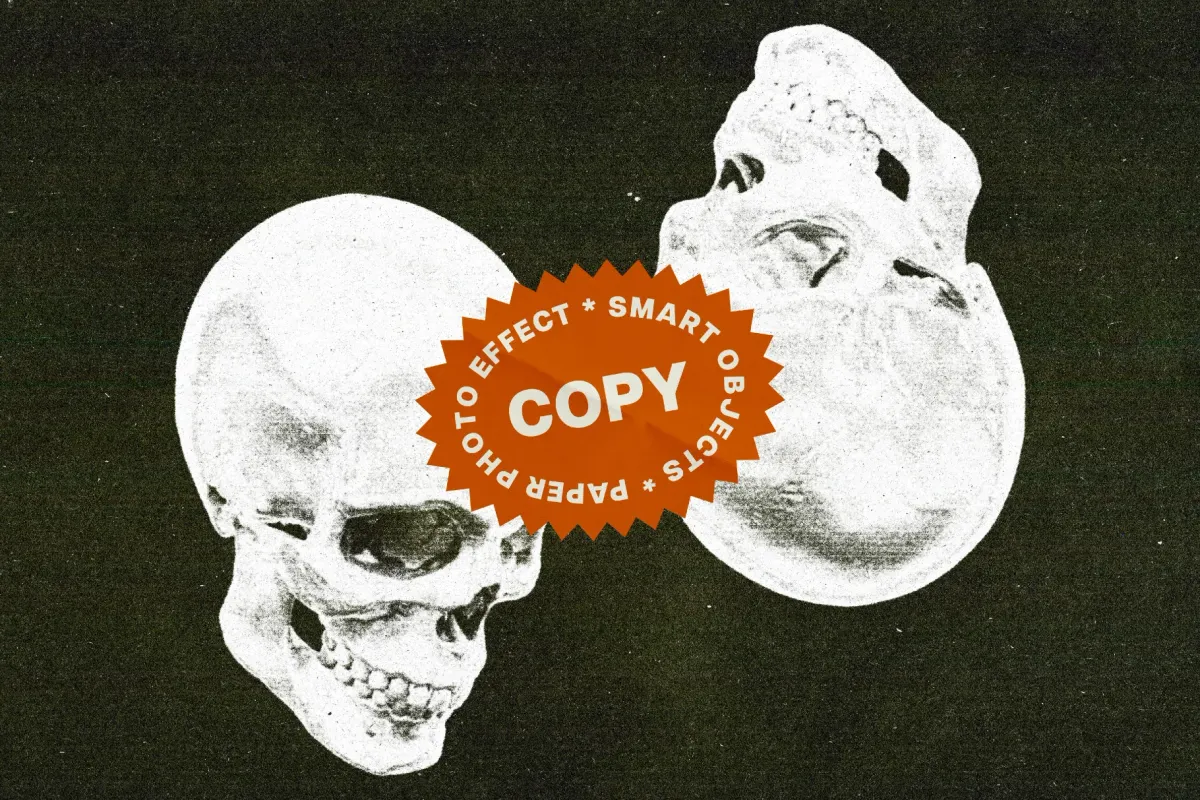 Paper Copy Photo Effect