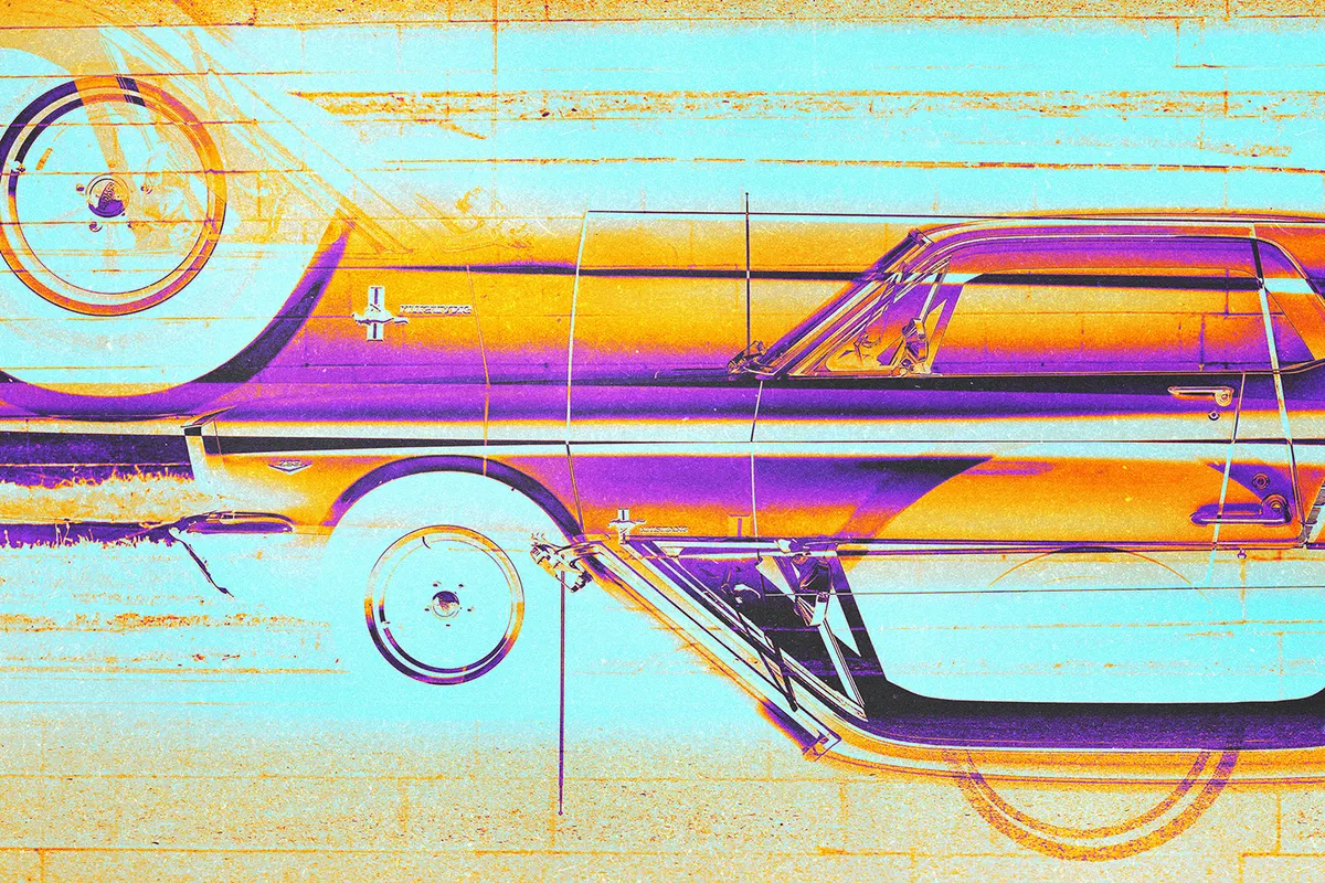Neon Negative Photo Effect