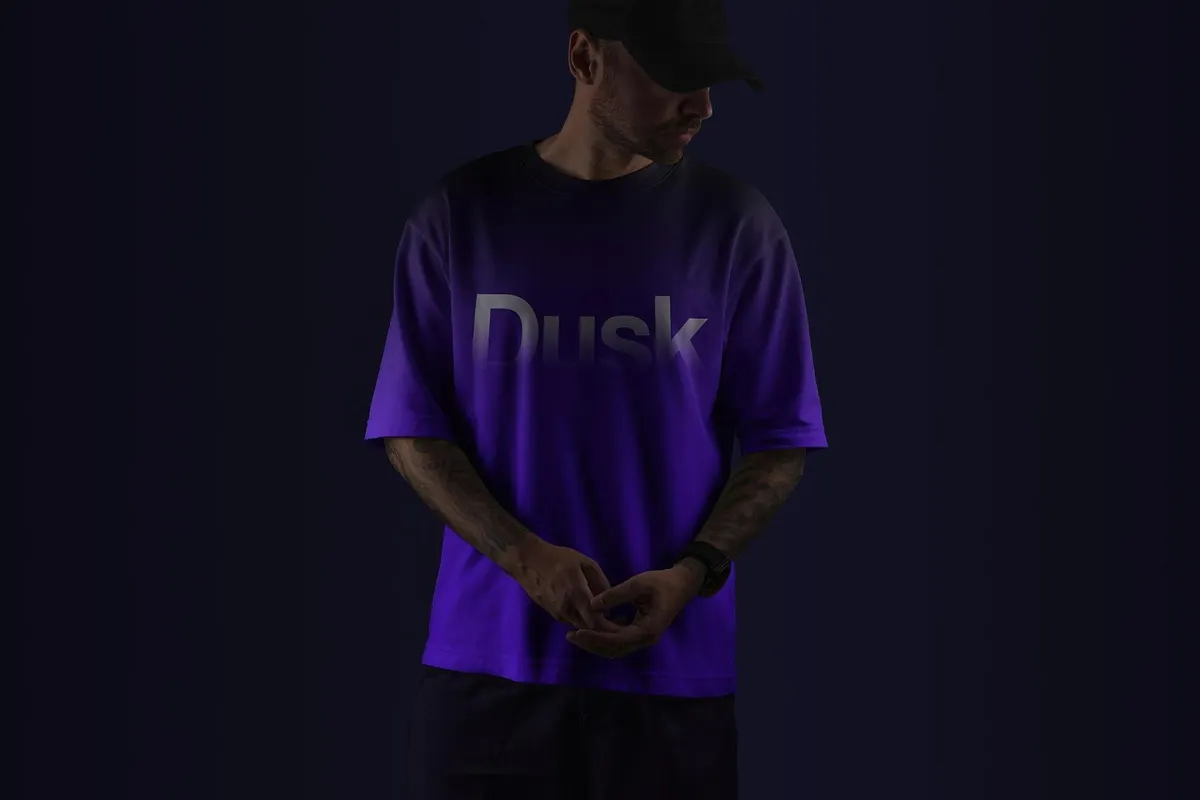 DUSK Studio Light T-Shirt Mockup