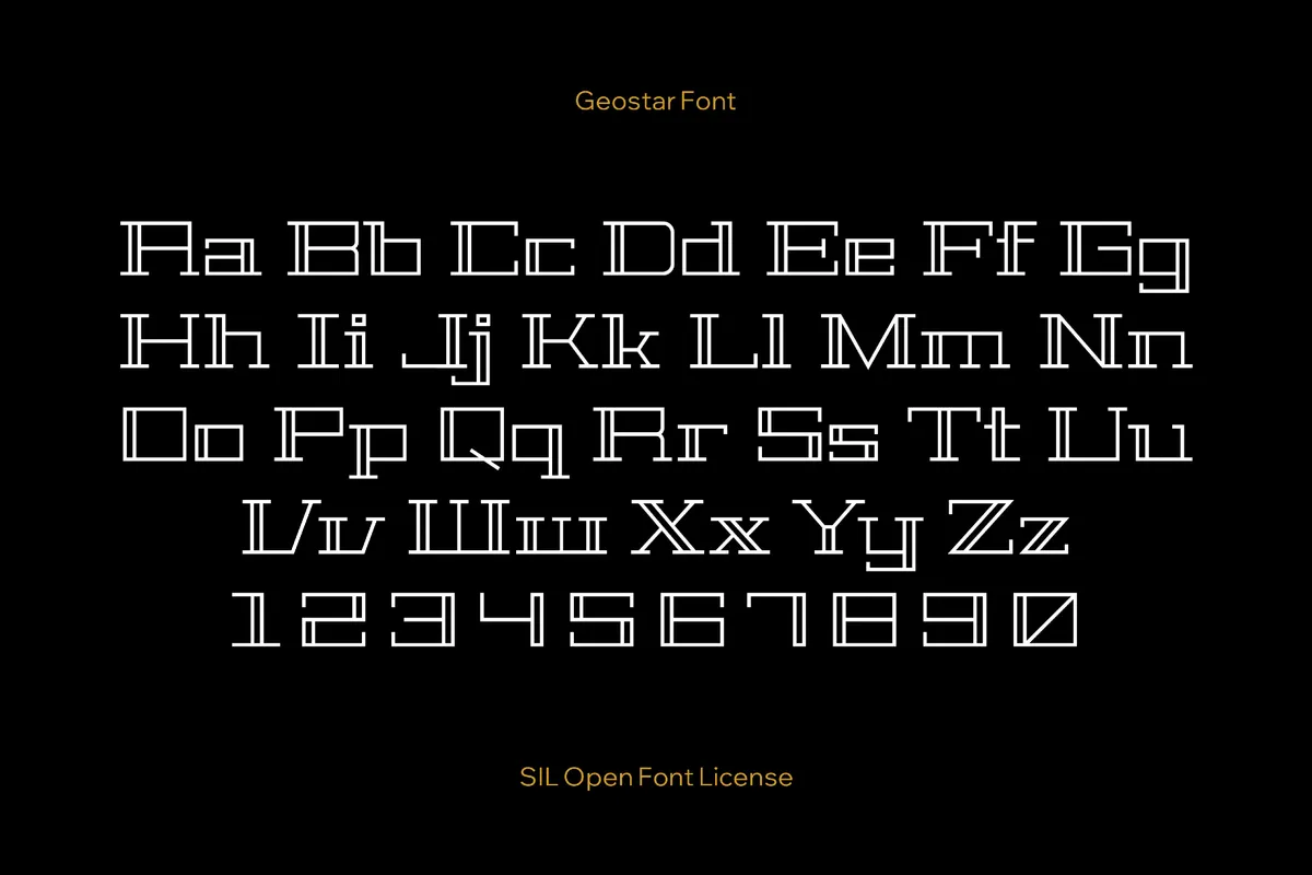 Geostar Font