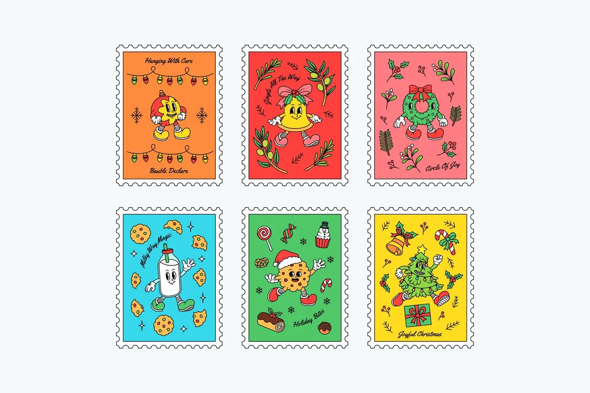 Christmas Cartoon Curiosities — Graphics
