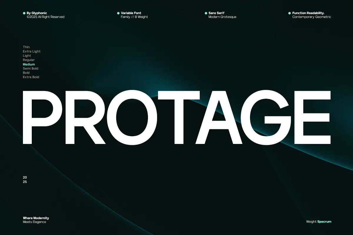 GC Protage – Pure Modern Clarity