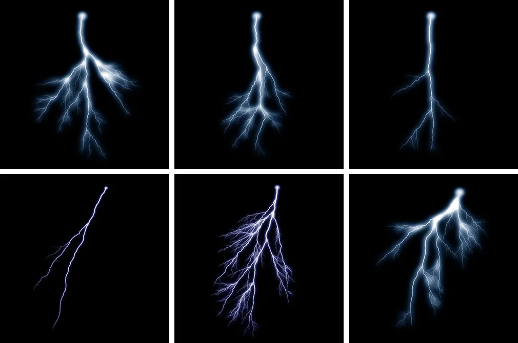 Magnificent Lightning Overlays