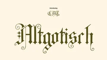Altgotisch Blackletter Font