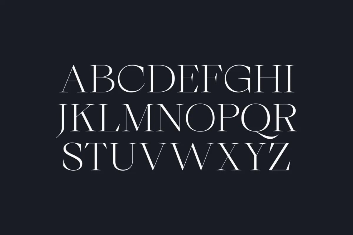 Helica - Elegant Serif Font Family