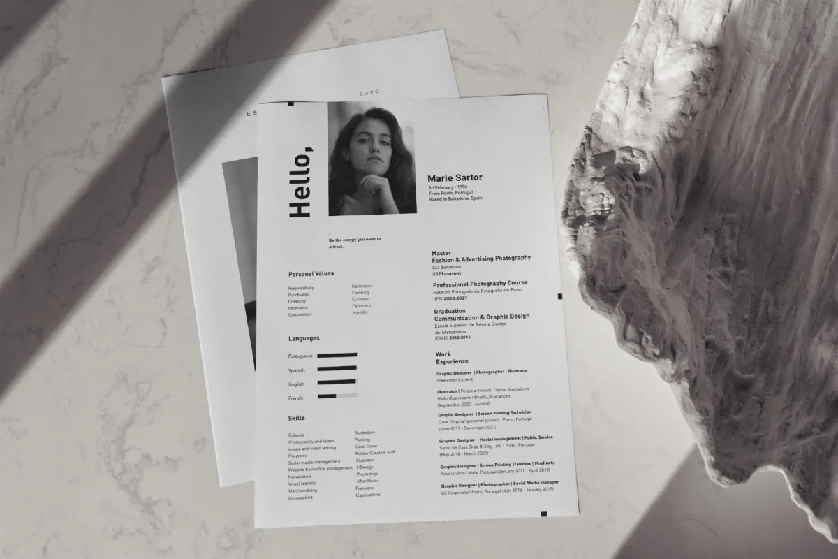 A4 Paper Mockups Set