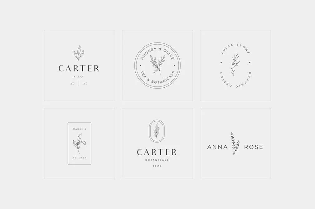 Floral Graphics & Logo Templates