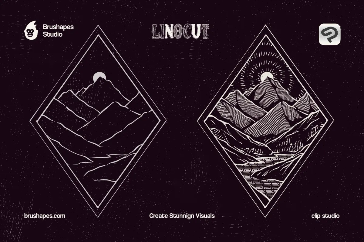Clip Studio Craftsman Linocut Brushes