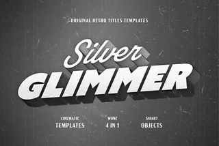 Retro Titles Text Effects