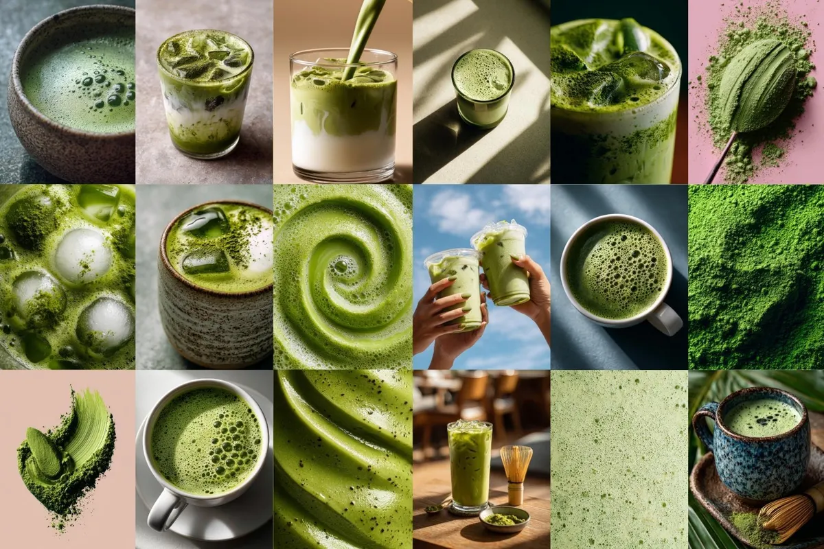 75 Aesthetic Matcha Stock Photos
