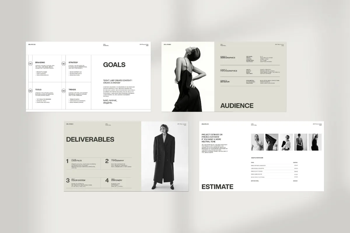 ORLI | Brand Proposal Template