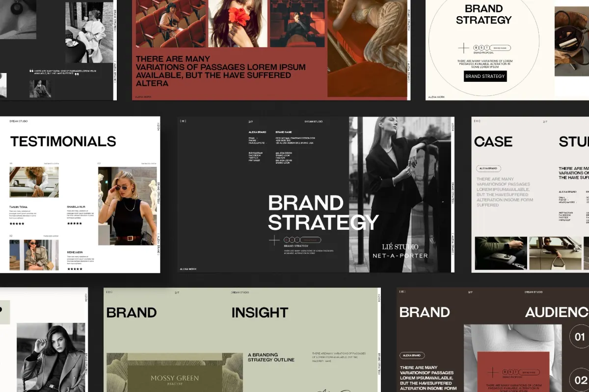Alexa Brand Strategy Presentation Template