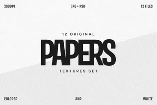 Subtle Paper Textures Collection
