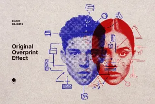 Original Overprint Effect