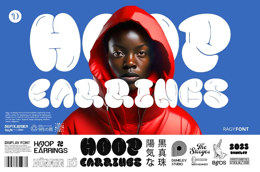 Ragy Bubble Font