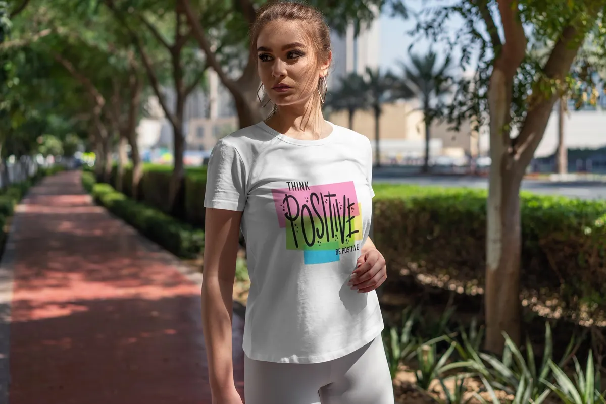 Women T-Shirt Mockup Set