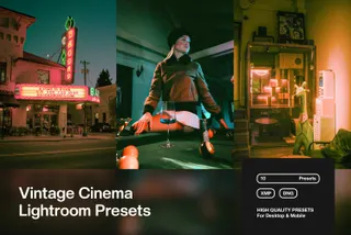 Vintage Cinema Lightroom Presets