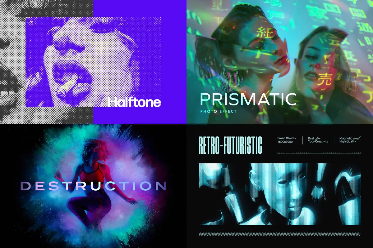 Exhaustive Photoshop Effects Bundle