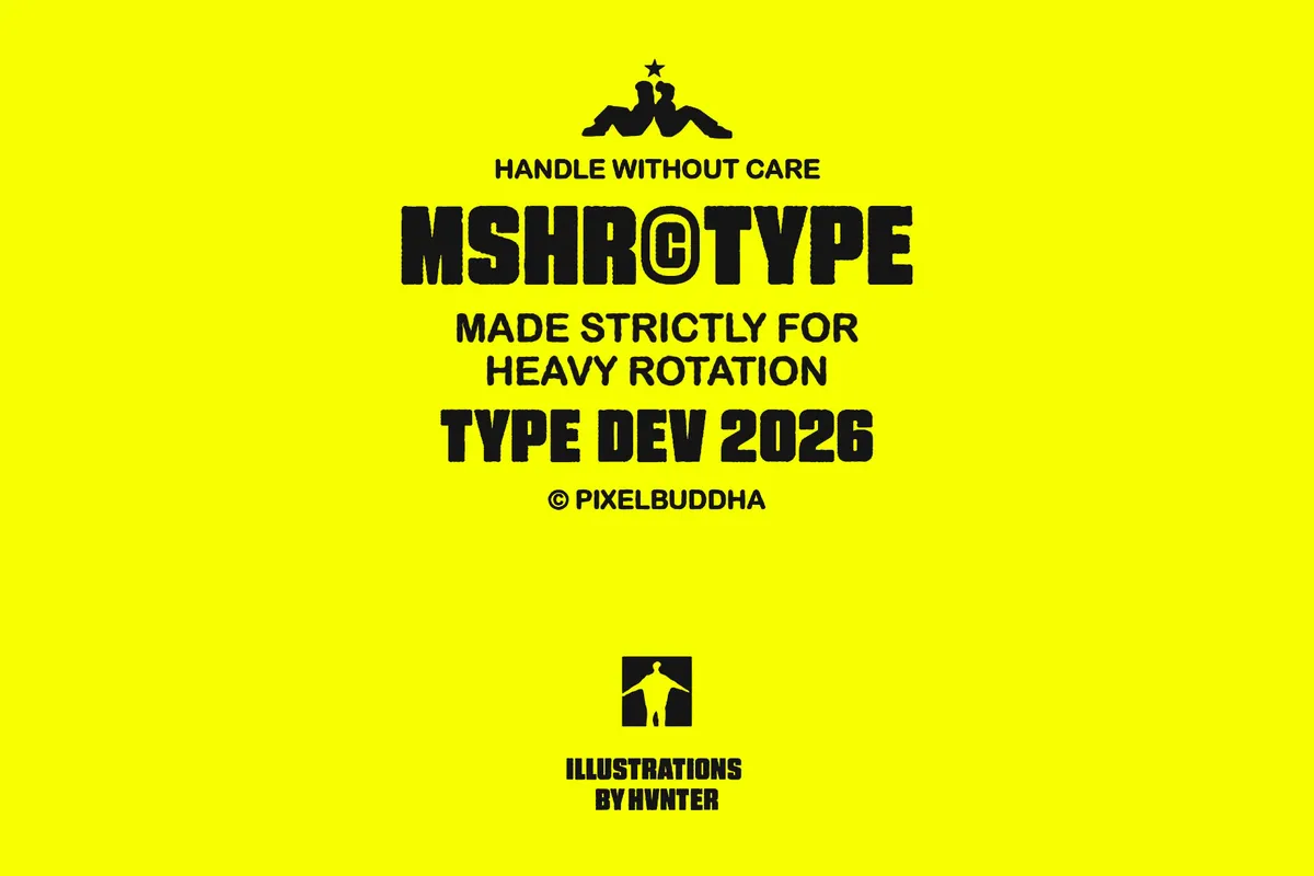 Mosher - Distressed Display Font