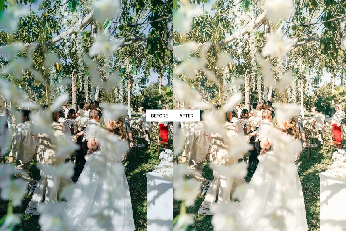 Bright & Airy Wedding Lightroom Presets